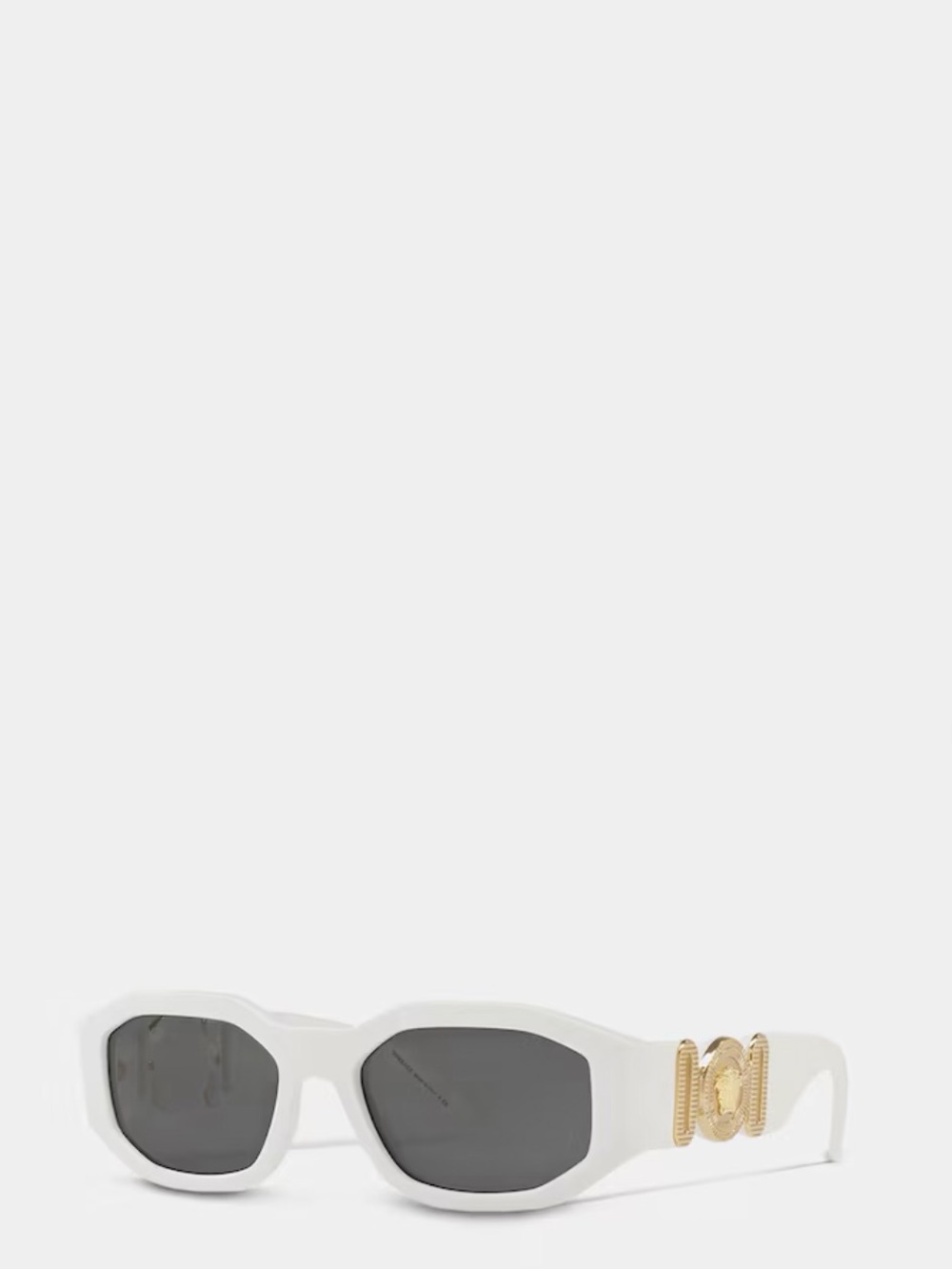 White Medusa Biggie Sunglasses